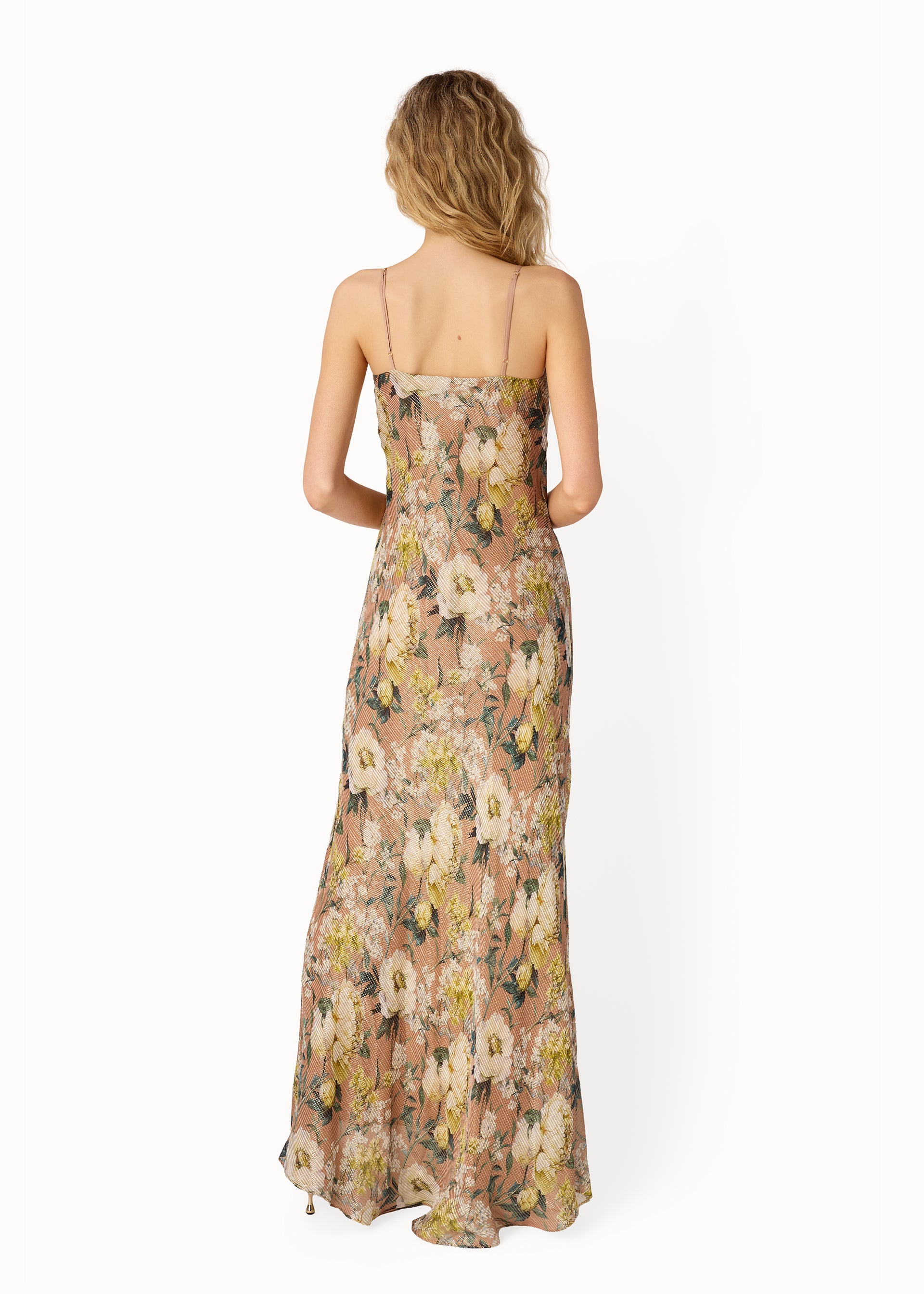 elegant chiffon maxi dress Purple Chiffon Maxi Dress with Irregular Hem for Elegant Evenings main image 0