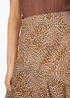 Yazmeena Chiffon Skirt Leo