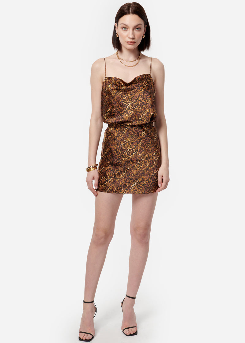 Aviva Mini Skirt Animal Print