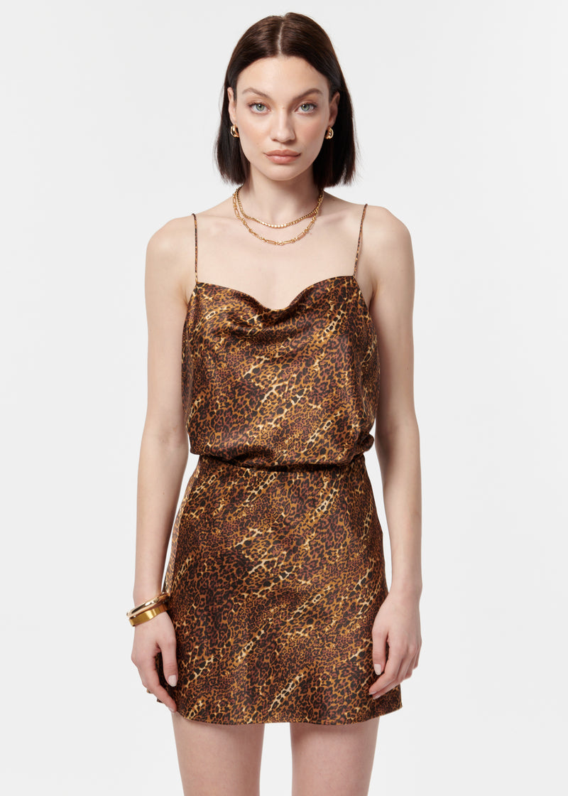 Aviva Mini Skirt Animal Print