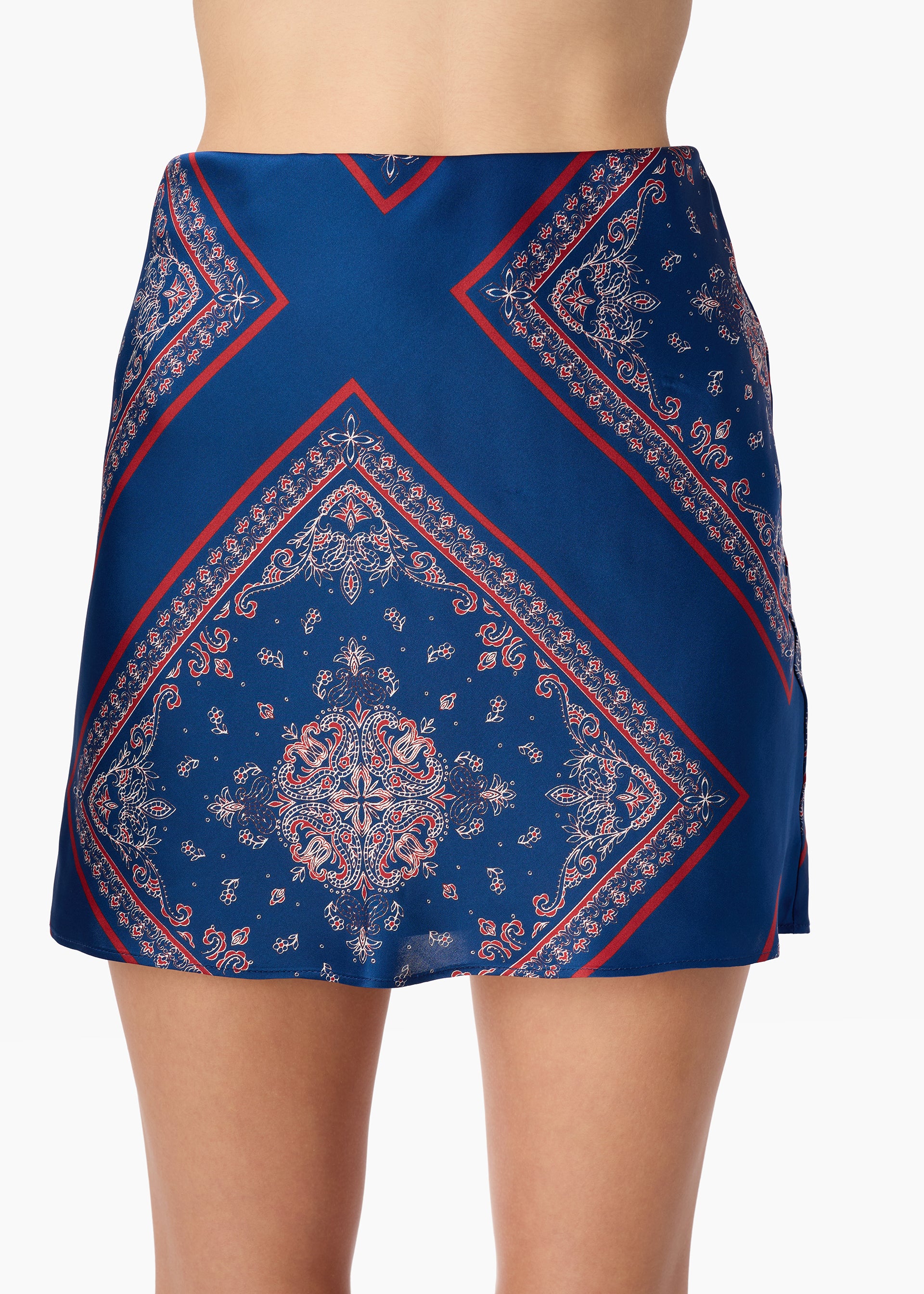 Aviva Mini Skirt Mariner's Bandana – CAMI NYC