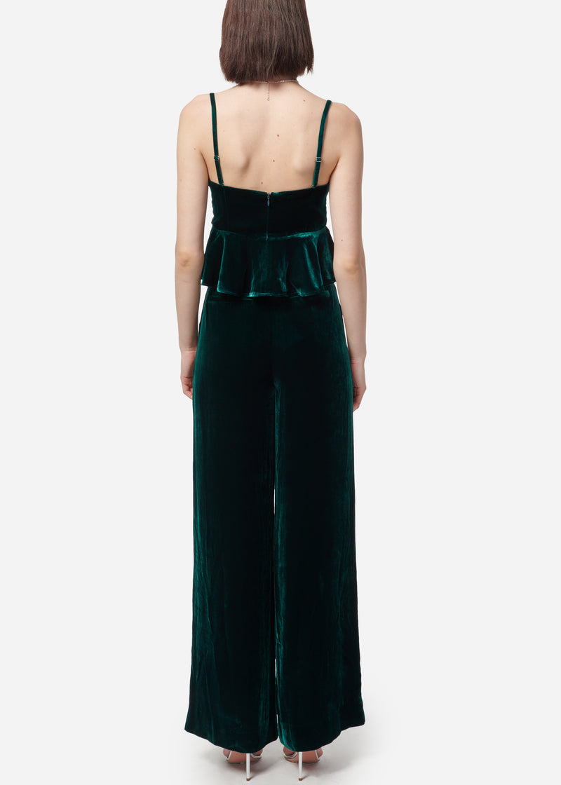 Rylie Velvet Pant Deep Sea