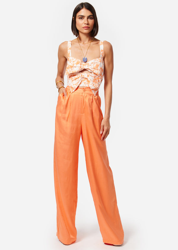 Rylie Twill Pant Papaya
