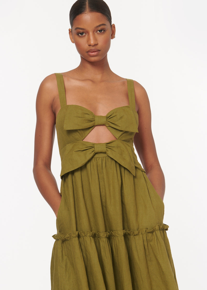 Kaylyn Dress Seaweed