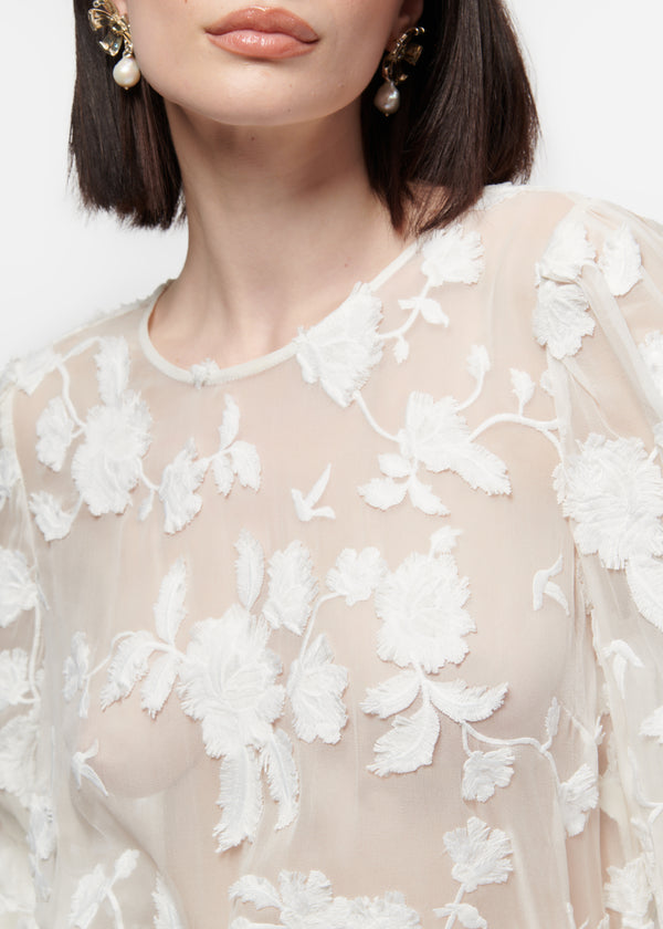 Simonette Top White