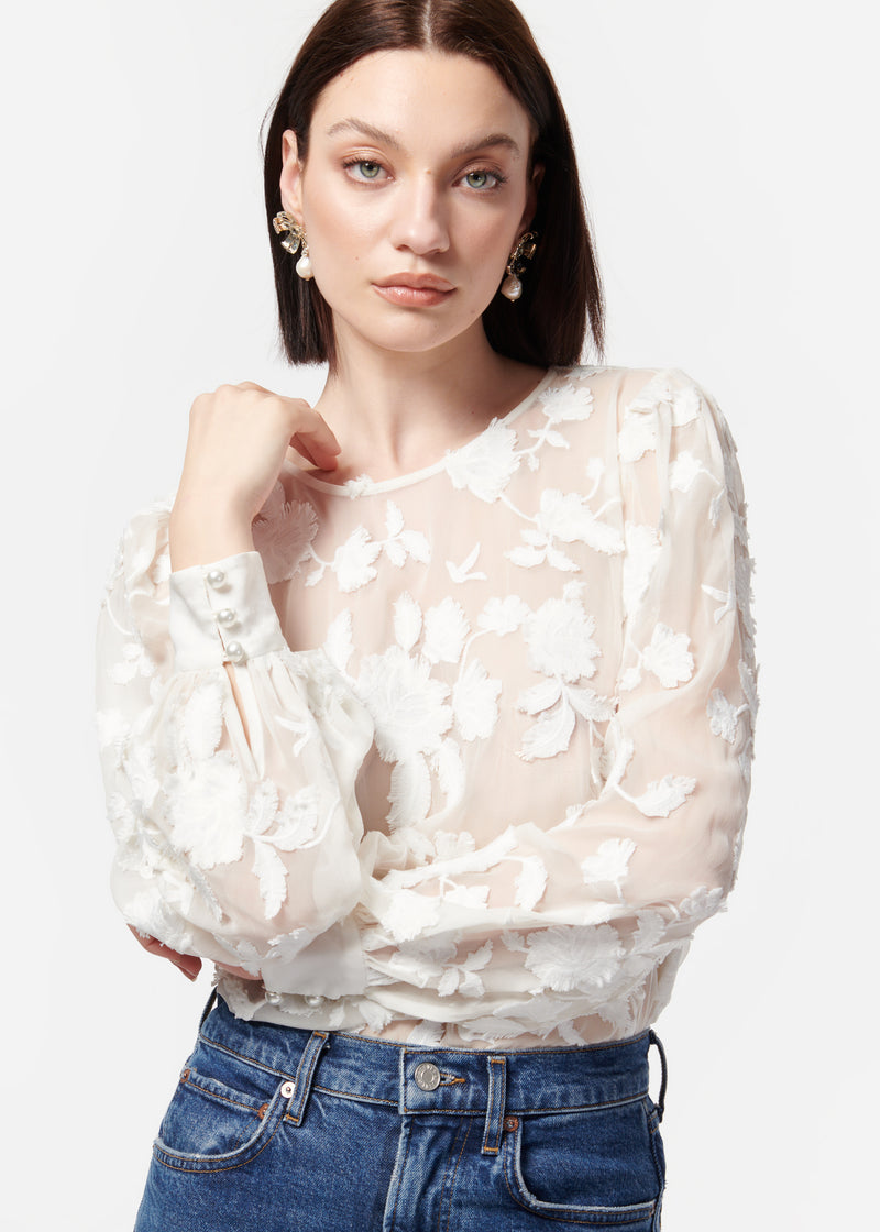 Simonette Top White