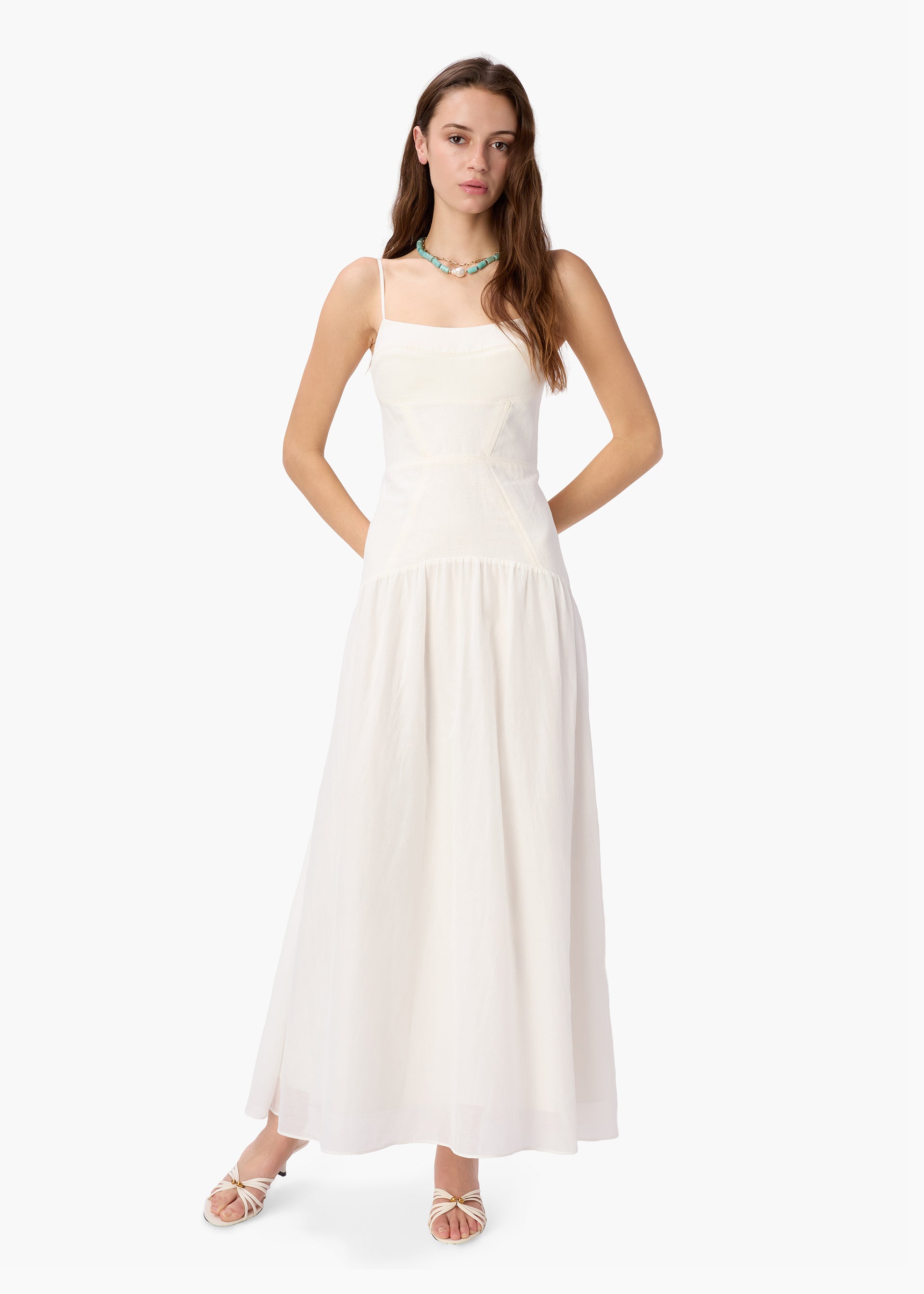 palermo linen corset dress bone Meet the dress that does it all: corset structure, linen ease, and quiet  luxury in a single silhouette. Palermo in Bone  #palermodress  #quietluxury #linenedit #corsetdressing #camiNYC #softstructure  #neutralstyle #refinedfemininity #newarrivals