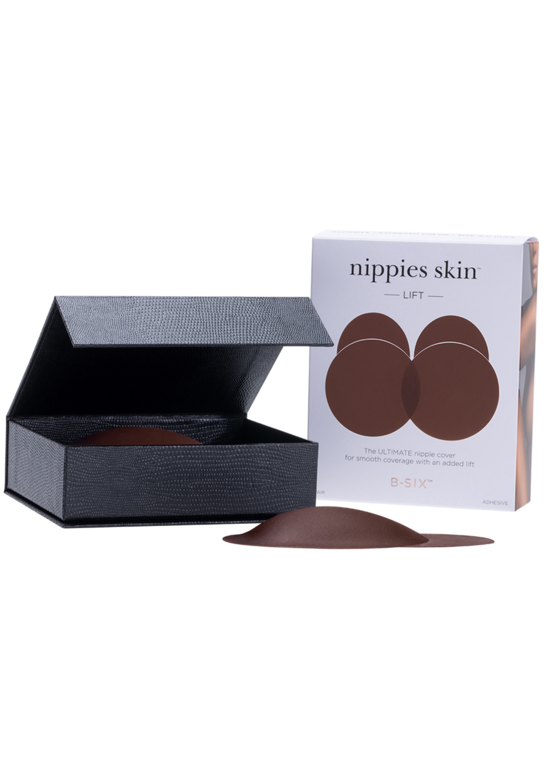 B-SIX Nippies Skin Lift Nipple Covers Espresso