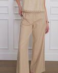 Akhila Wide Leg Pant Irish Cream