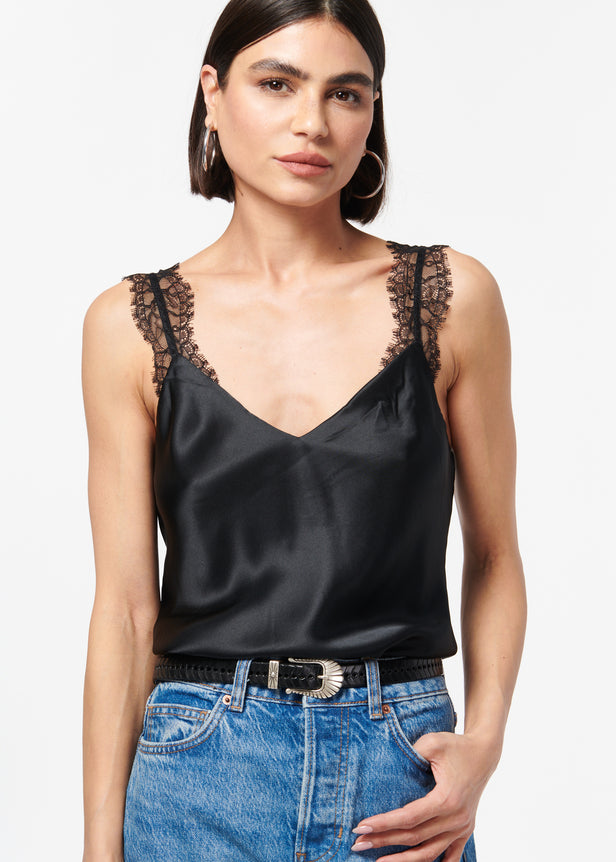 Lynette Camisole Black - CAMI NYC