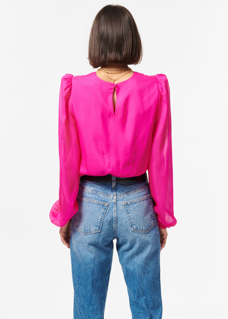 Isa Bodysuit Neon Pink