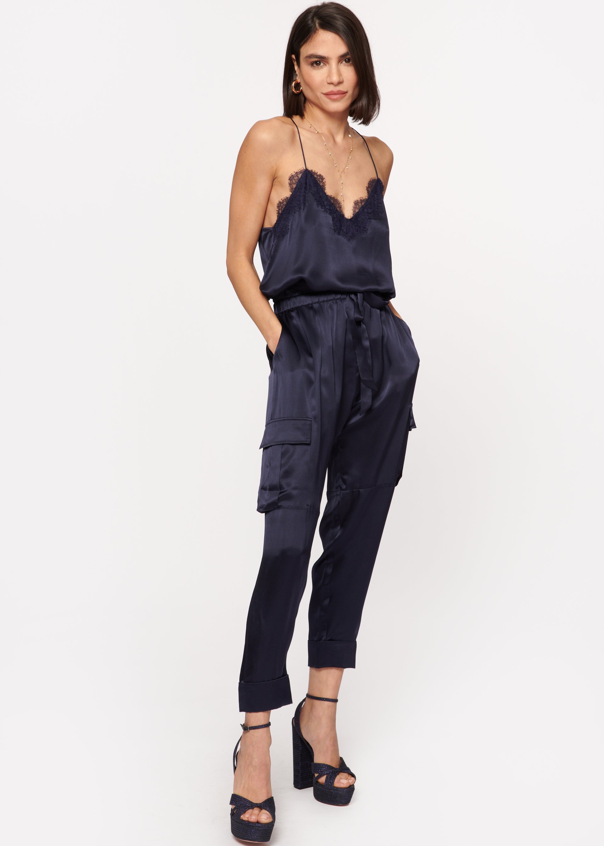 Carmen Cargo Pant Navy