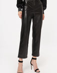 Hanie Vegan Leather Pant Black