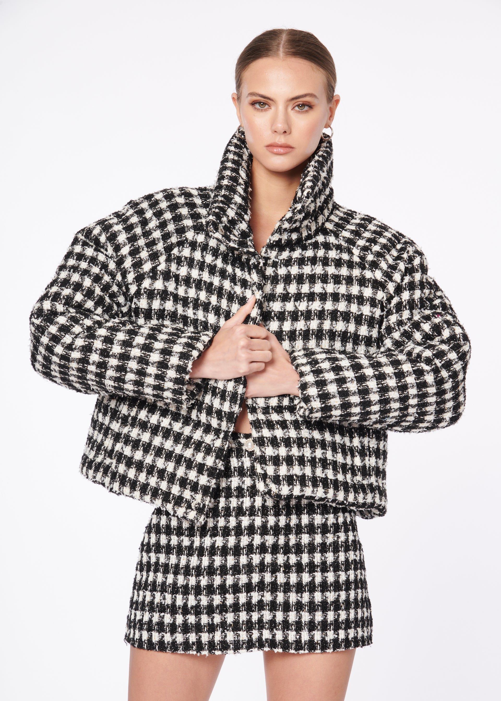 Ardea Jacket Black &amp; White