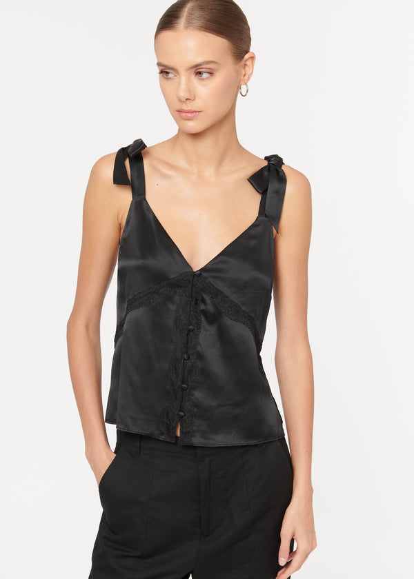 Kenz Cami Black