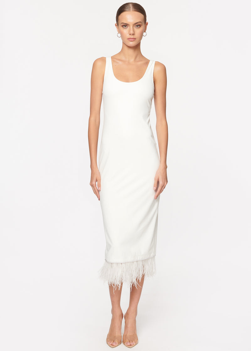 Reba Dress White