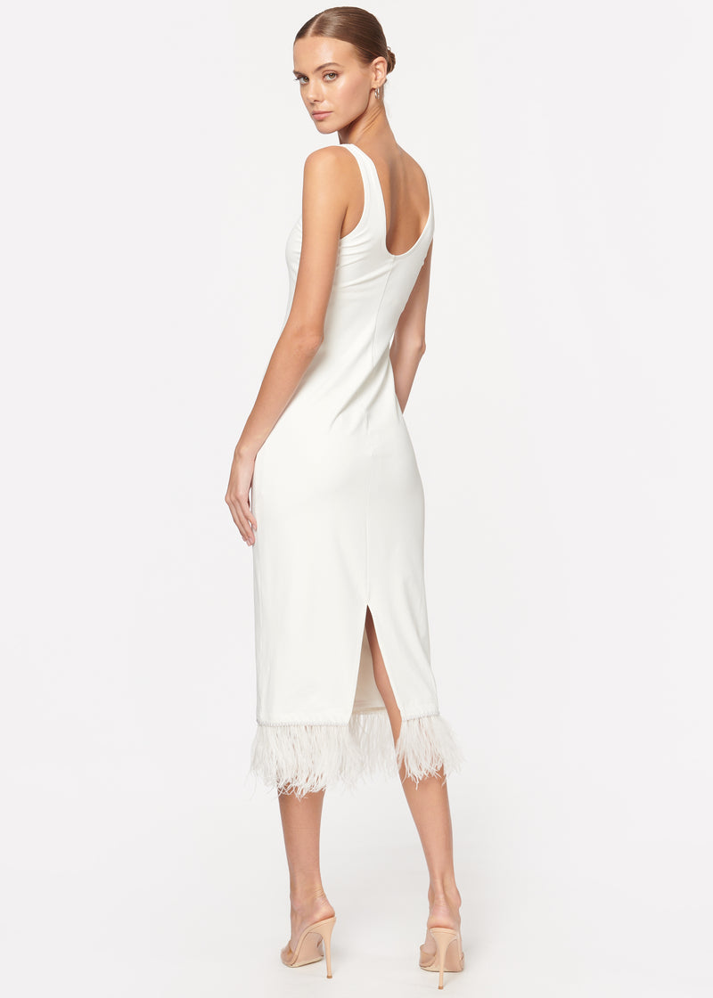 Reba Dress White