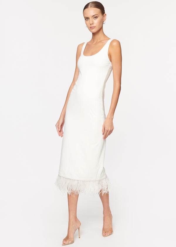 Reba Dress White