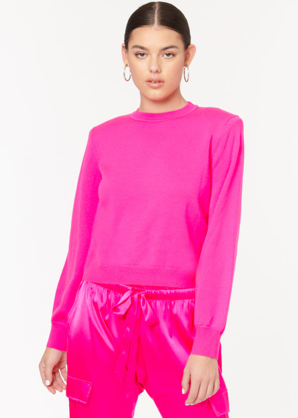Val Sweater Neon Pink