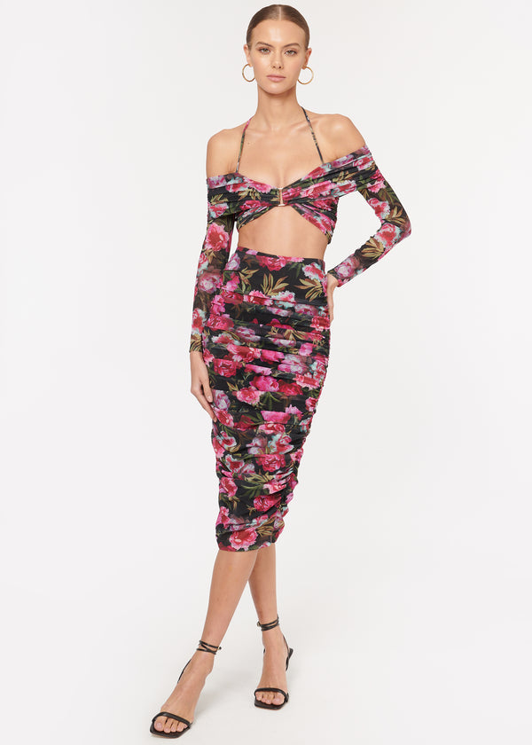Ivana Skirt Plum Blossom