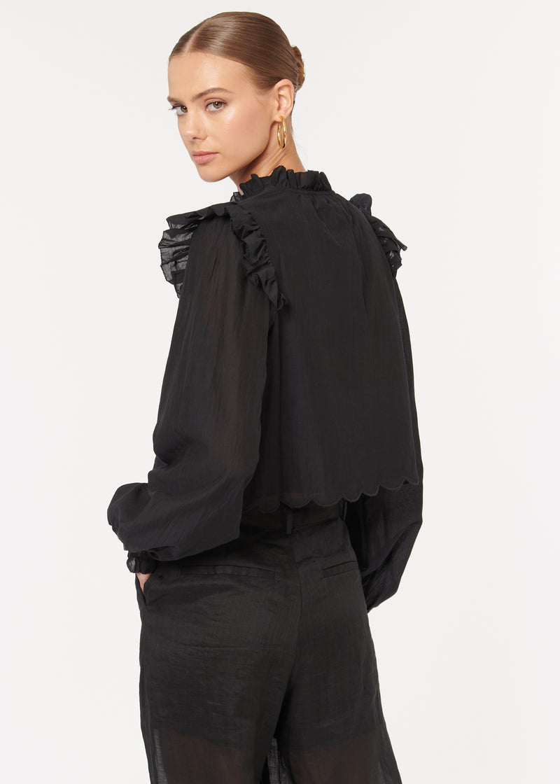 Tiana Top Black