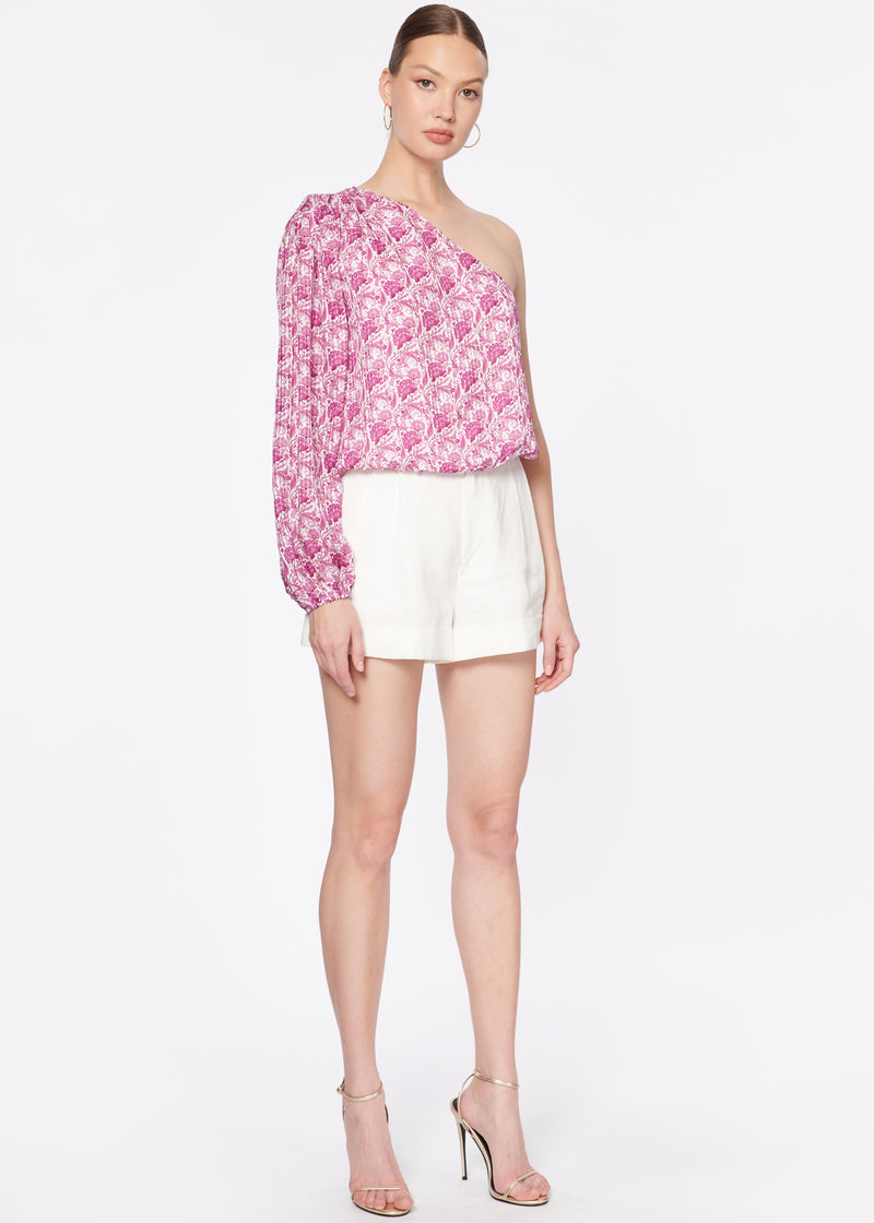Lenore Top Pansy Paisley