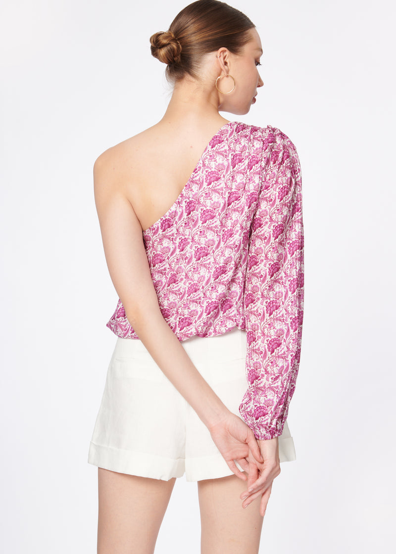 Lenore Top Pansy Paisley